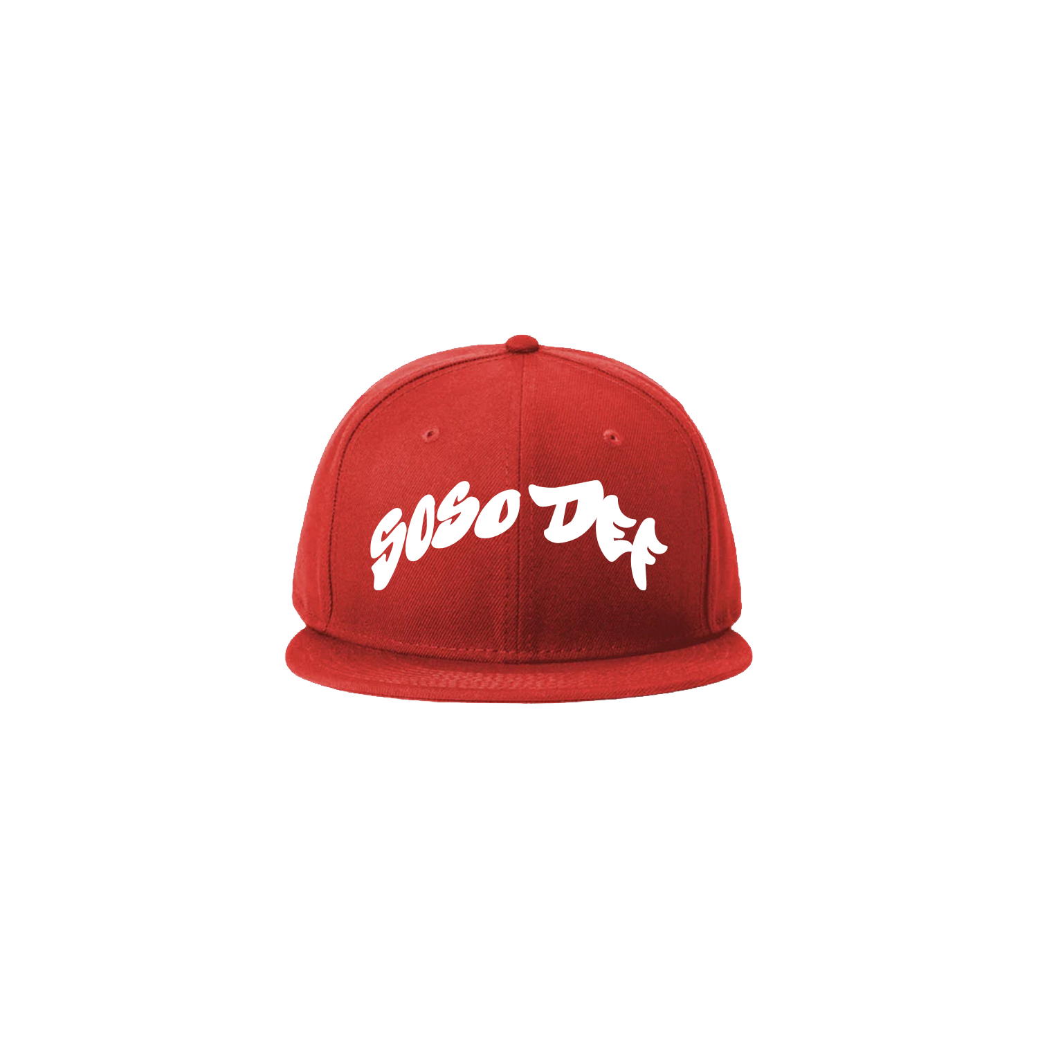 So So Def Recordings Red Embroidered Hat