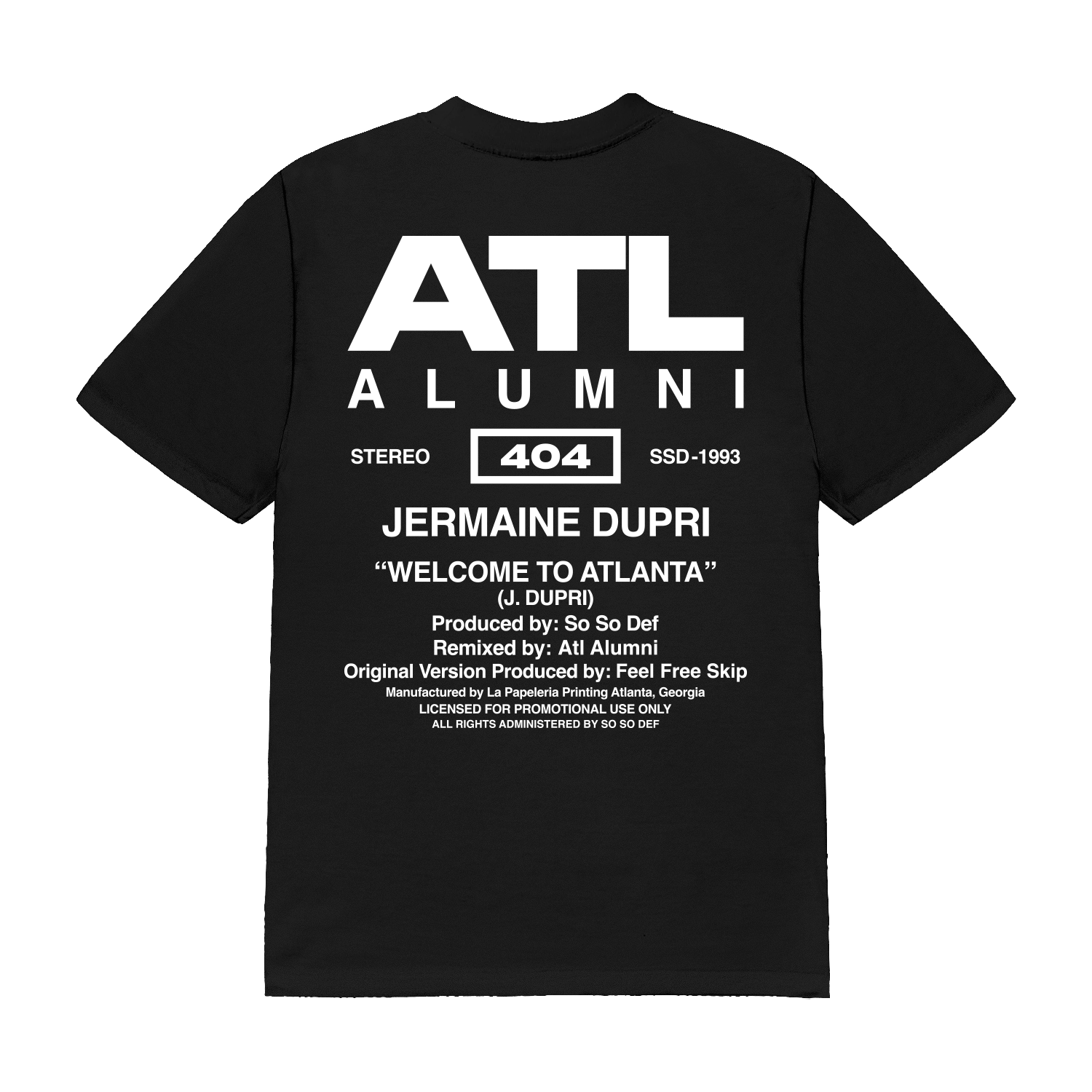 SO SO Def Inc. ATL Alumni Tee - Image 2